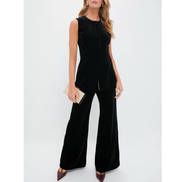 TUCKERNUCK Black Velvet Deja Pant NEW - Picture 1 of 11